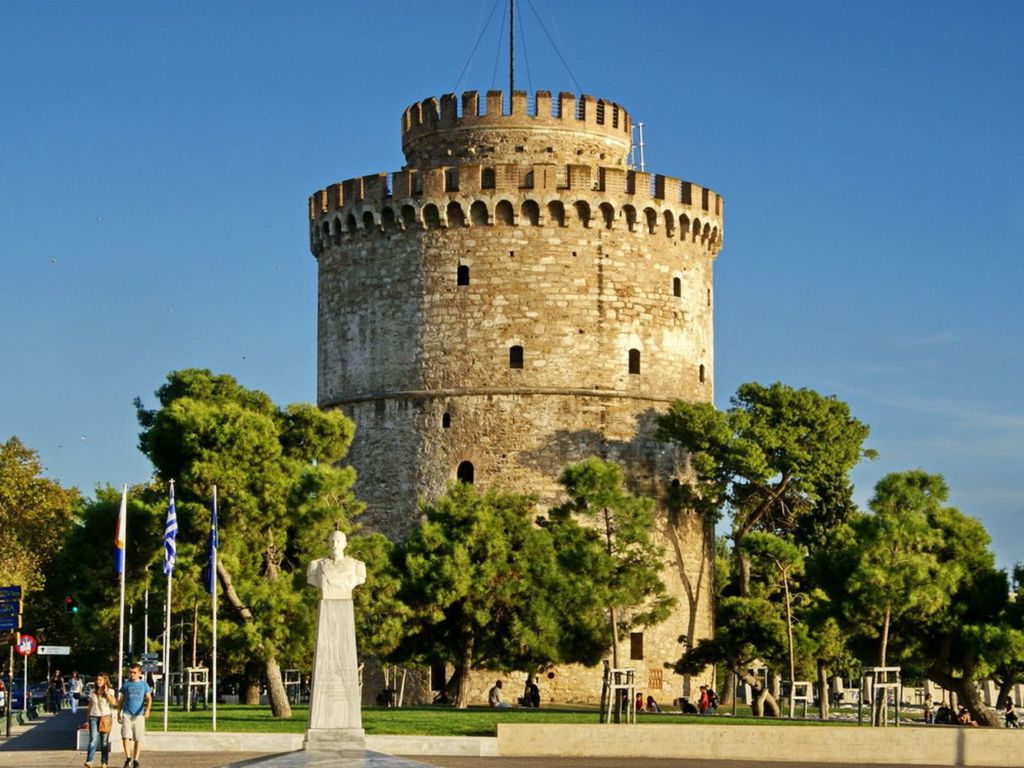 Белая башня что посмотреть в Салониках достопримечательности Греция
