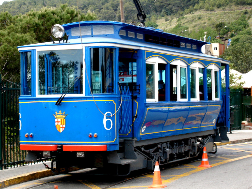 Голубой трамвай на Тибидабо