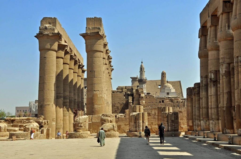 Луксорский храм Египет достопримечательности