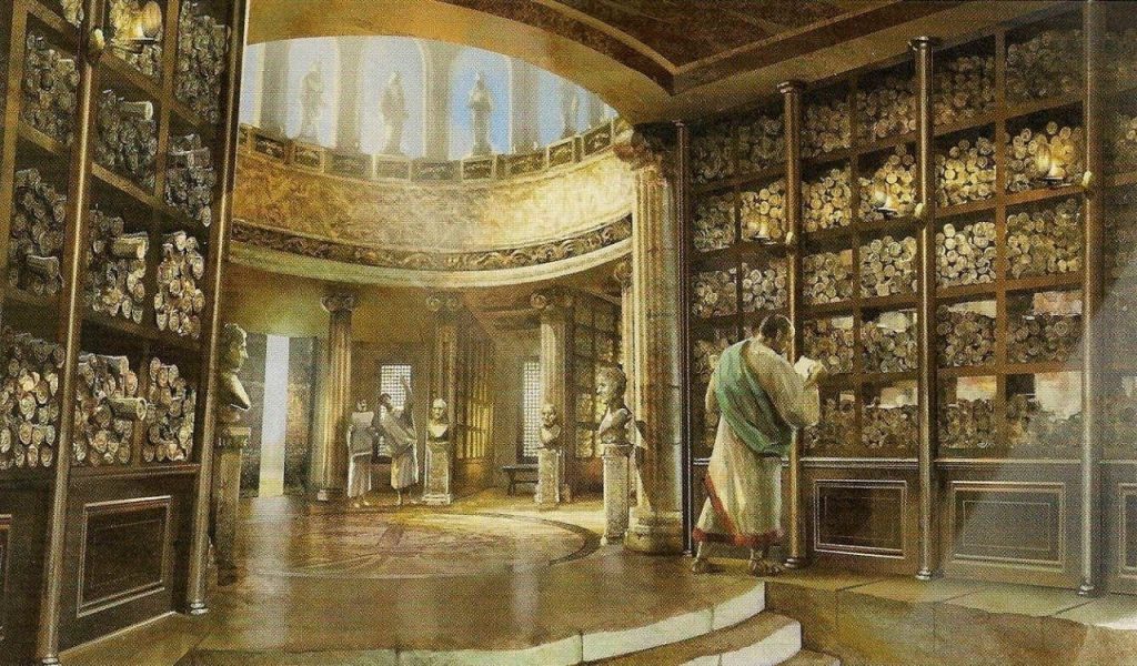 Александрийская библиотека где находится