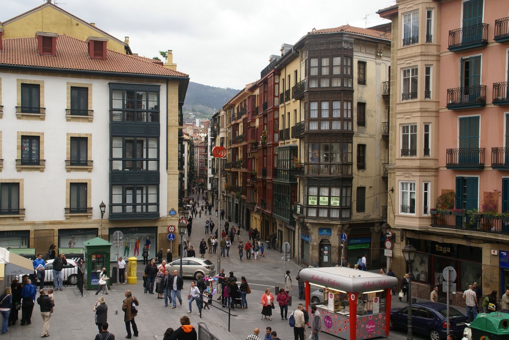 Старый квартал Бильбао Испания