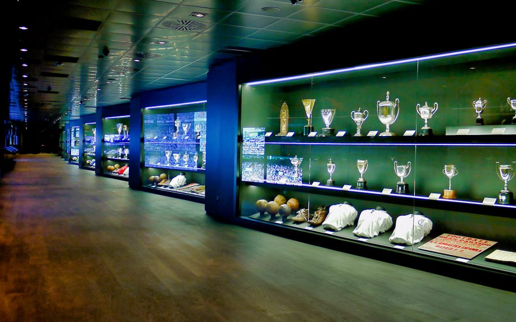 Зал спортивной славы на Сантьяго Бернабеу Реал Мадрид