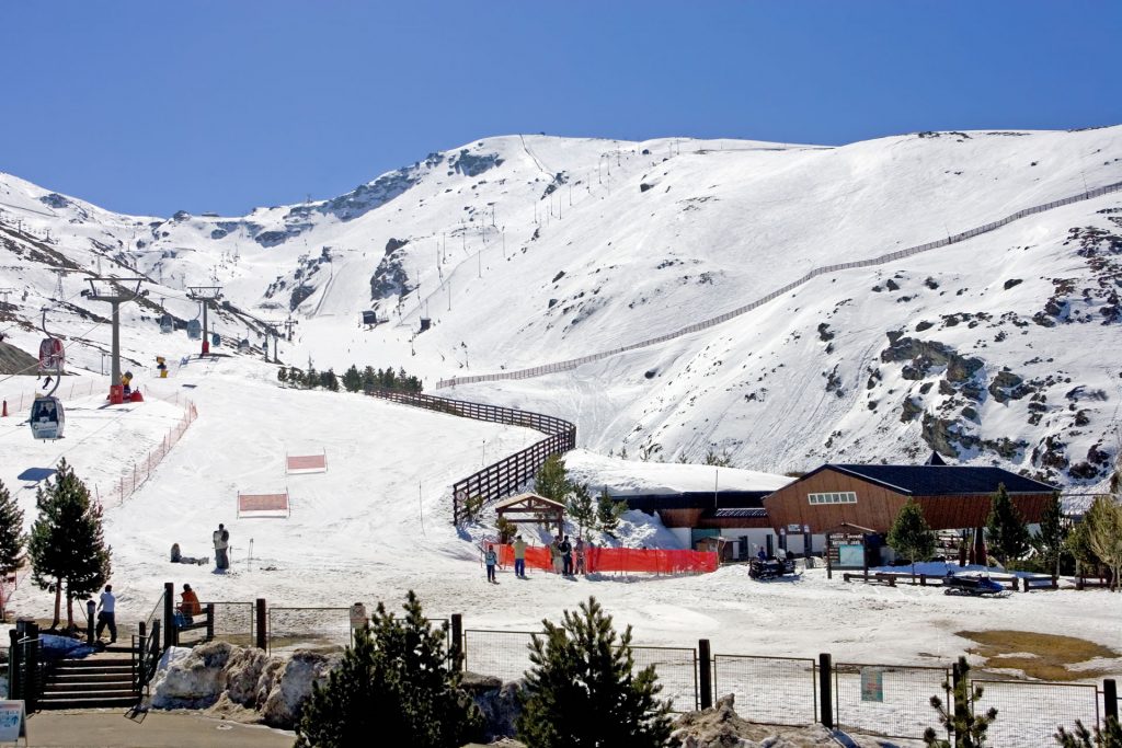 Сьерра-Невада Испания горные лыжи
