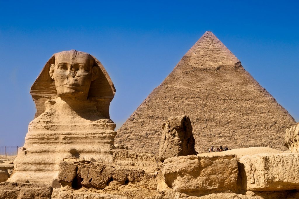 Сфинкс пирамида Египет достопримечательности