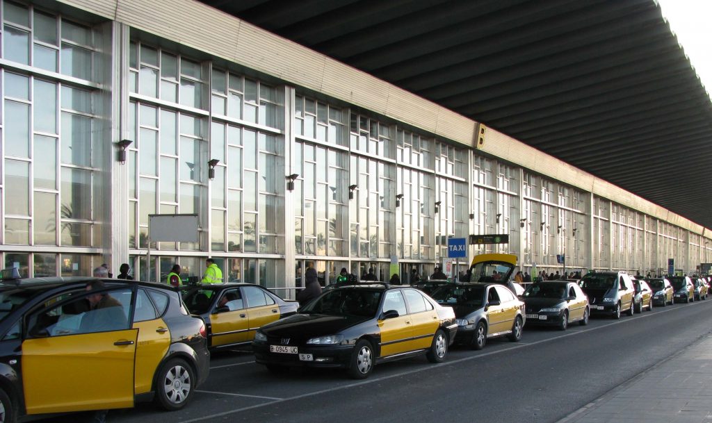 Такси аэропорт Барселона Испания