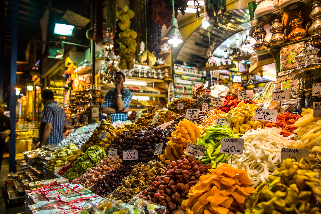Египетский рынок в Стамбуле