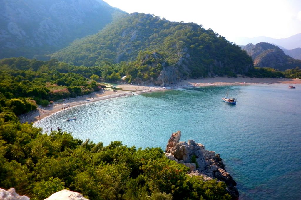 Пляж Олимпос Турция