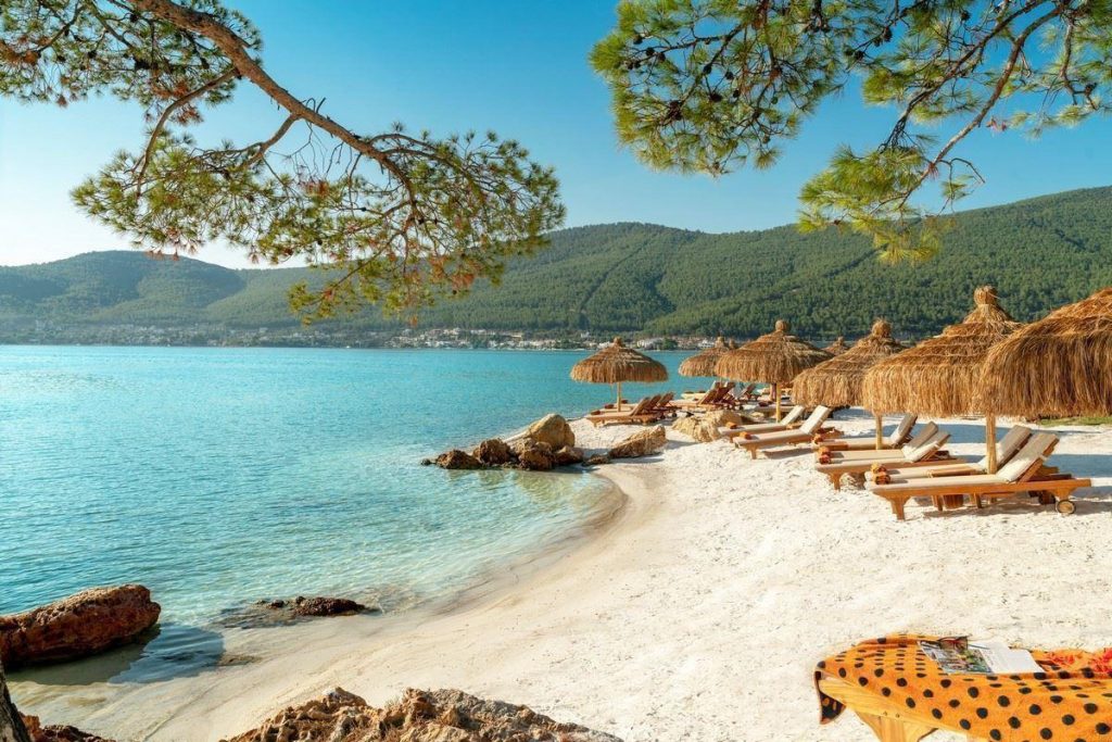 Пляж в Бодруме Турция