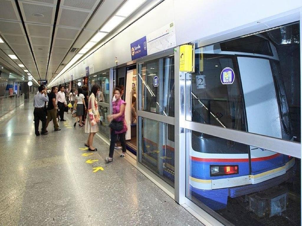 Подземная линия метро Бангкок
