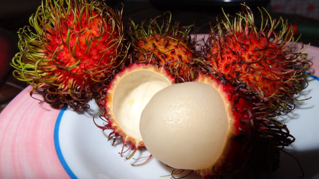 Рамбутан фрукты Таиланда