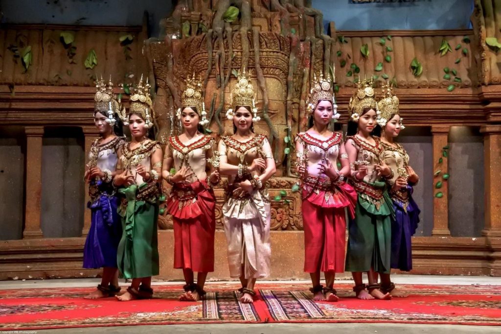 Фольклорное шоу «Апсара» Камбоджа