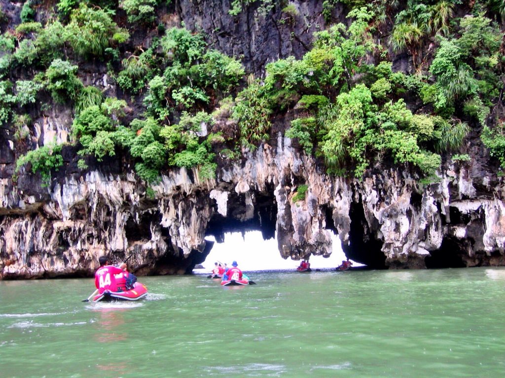Пещеры морского парка Пханг Нга Таиланд