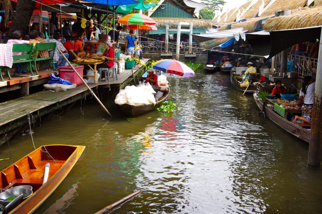 Бангкок Плавучий рынок Тонбури
