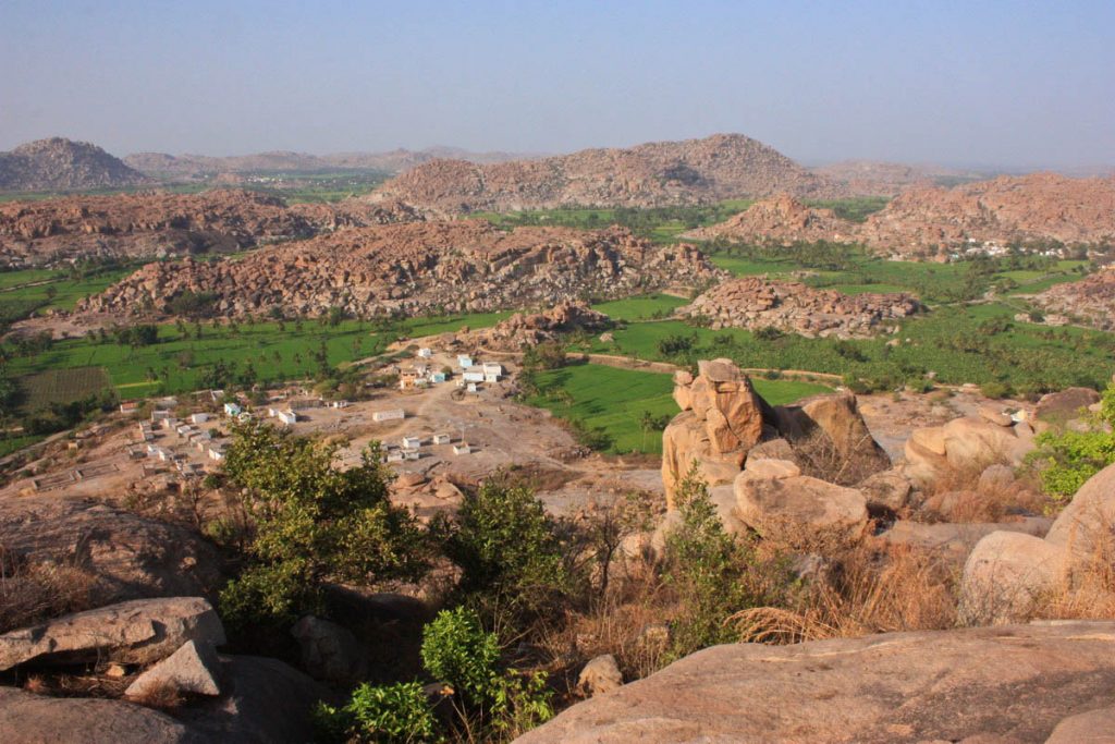 Руины крепости Анегонди Хампи Индия